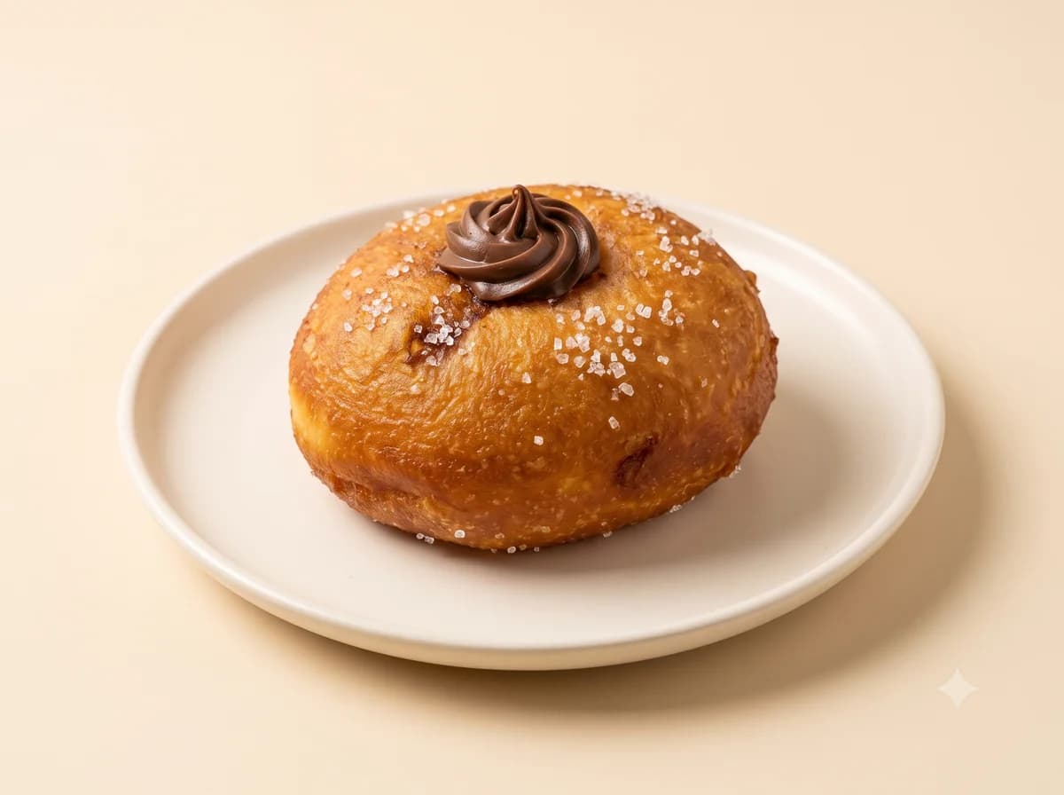 Choco filled Bomboloni